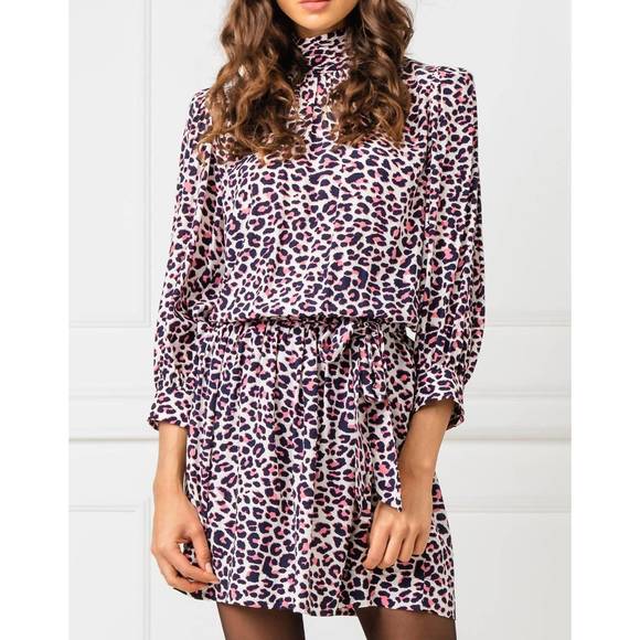 NEW ZADIG & VOLTAIRE rivali leo dress in ecru - Picture 1 of 3